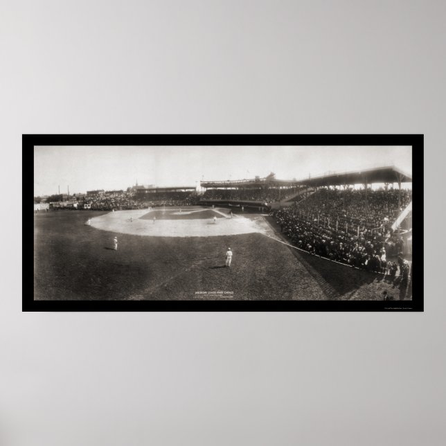 Red Sox White Sox Baseball Photo 1904 Poster (Front)