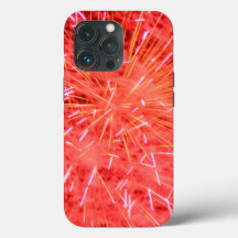 Red Sparks & Fireworks Cell Phone Cover-Customize