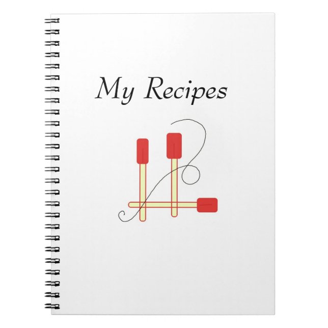 Red Spatulas Notebook (Front)