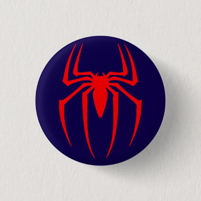 Red Spider Insect-63201 1 Inch Round Button (Front)