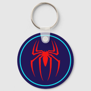 Red Spider Insect Design Keychain
