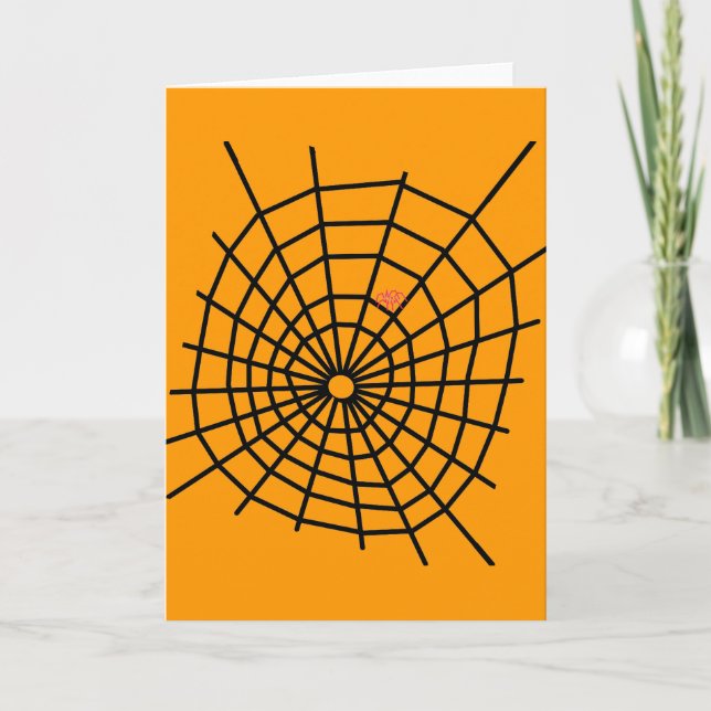 Red Spiders Web! Card (Front)