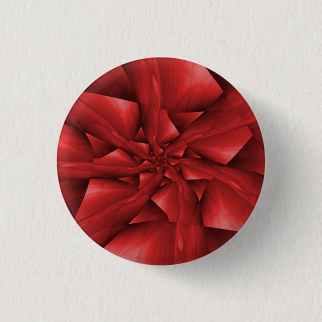 Red Spiral Arms Button (Front)