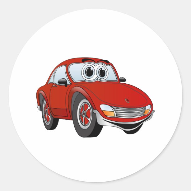 Cartoon Car Stickers Zazzle CA