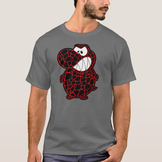 RED SPOTTED T-REX T-Shirt (Front)
