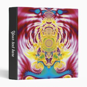 Red Spring Binder