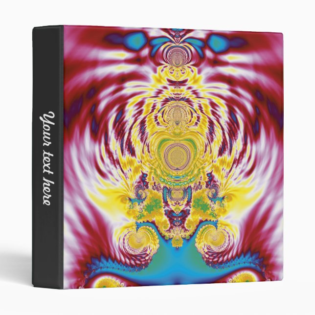 Red Spring Binder (Front/Spine)