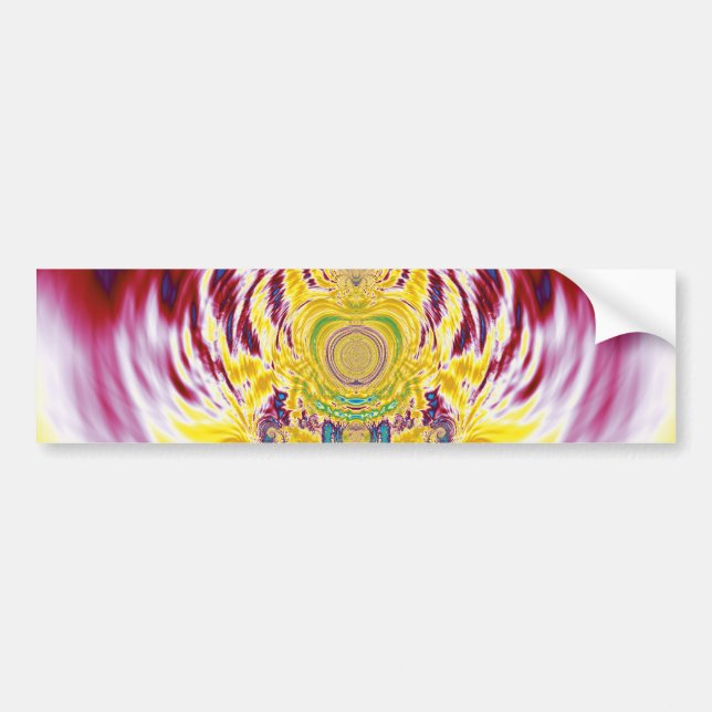 Red Spring Bumper Sticker (Front)