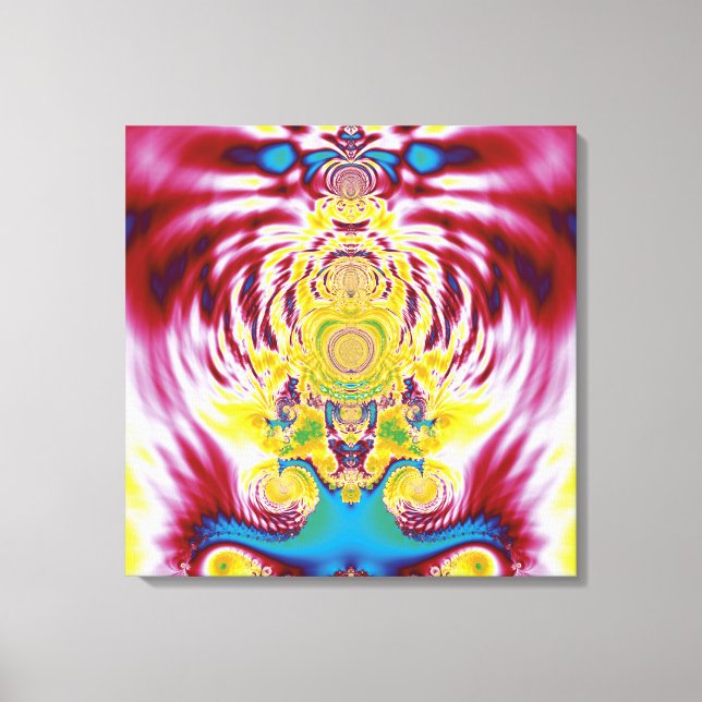 Red Spring Canvas Print (Front)