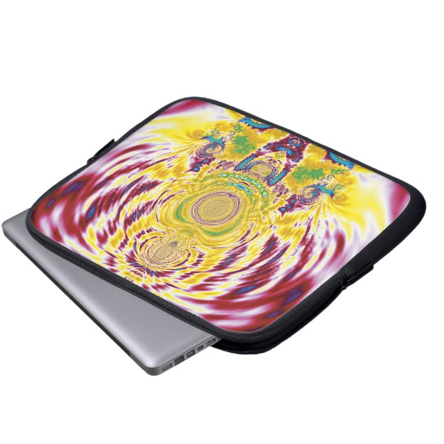 Red Spring Laptop Sleeve (Front Bottom)