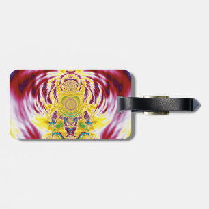 Red Spring Luggage Tag