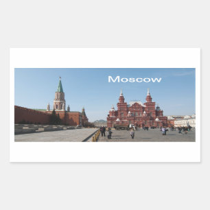 Red Square. Moscow, Russia Sticker