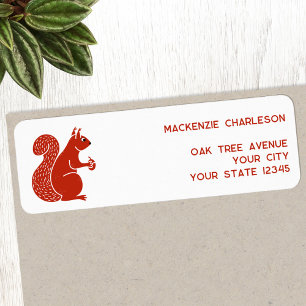 Red Squirel Adresse de retour