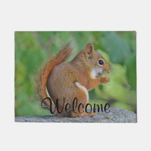 Red squirrel doormat