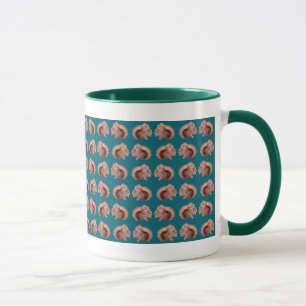 Red Squirrel Frenzy Mug