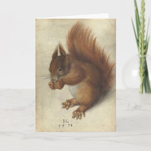 Red Squirrel Hans Hoffmann Card
