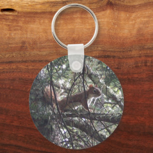 Red Squirrel Keychain