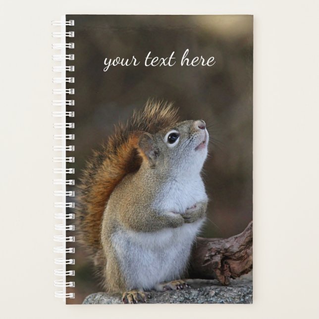 Red Squirrel Planner (Front)