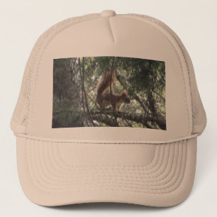 Red Squirrel Trucker Hat