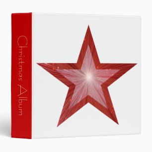 Red Star 'Christmas Album' binder white
