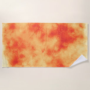 Red Star Cluster Beach Towel