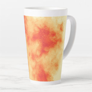 red star cluster  latte mug
