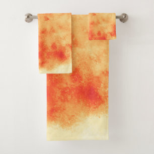 Red Star Cluster Towel