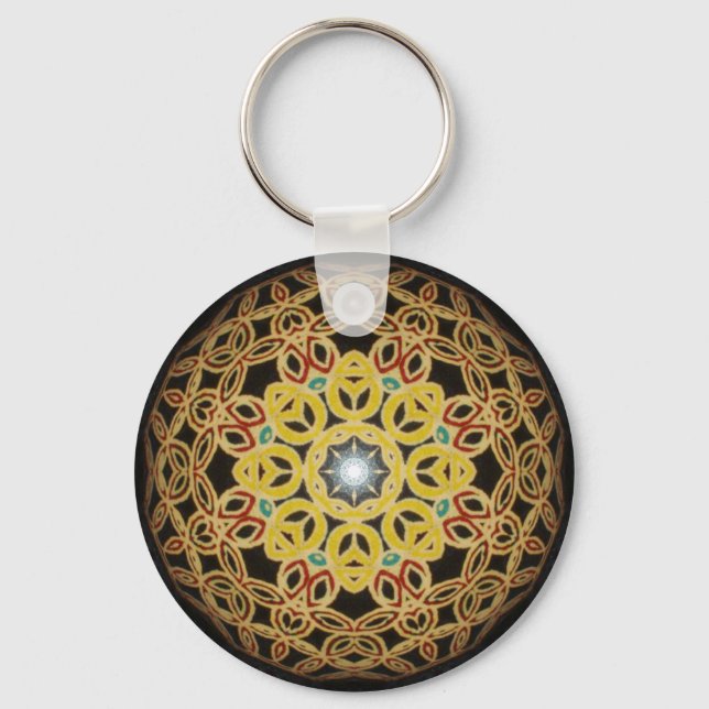 Red Star Keychain (Front)