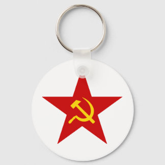Red Star Keychain