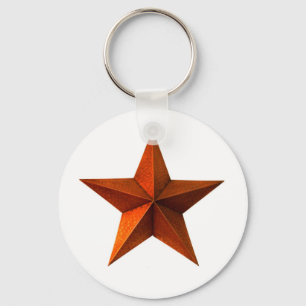 Red Star Keychain
