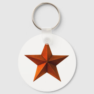 Red Star Keychain