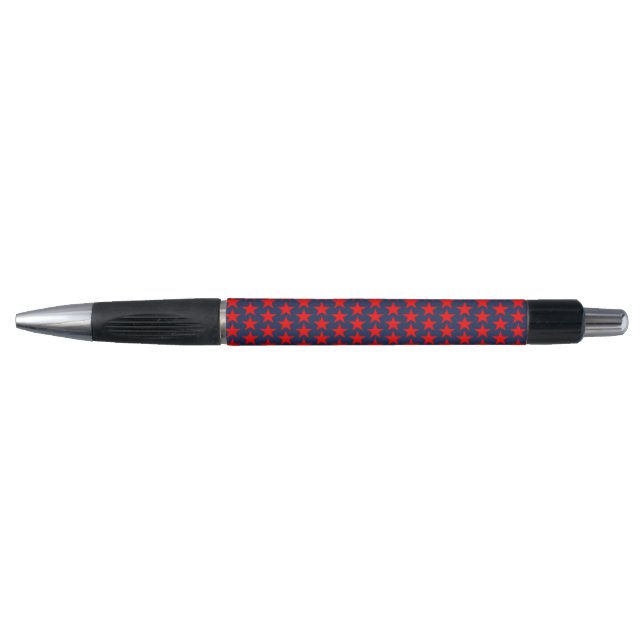 Red Star Pattern Pen (Front)