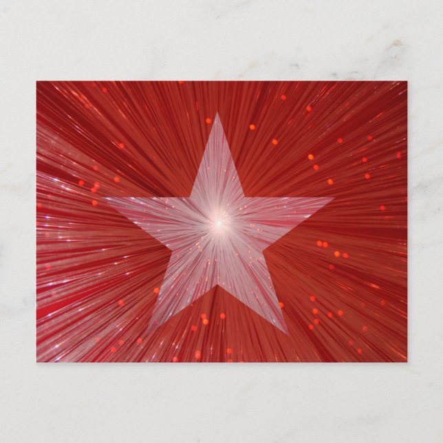 Red Star postcard (Front)