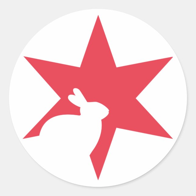 Red Star Sticker (Front)