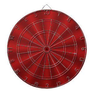 Red Starburst Dartboard