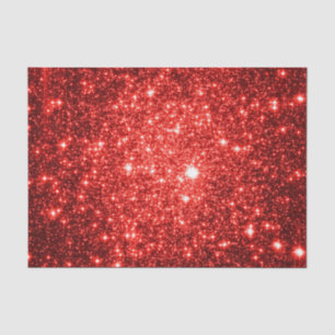 Red Stars Tissue Paper