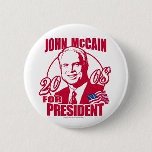 Red States McCain Button