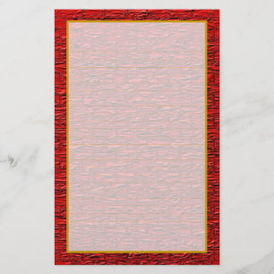 Red Steel Brick Fine Lined Stationery