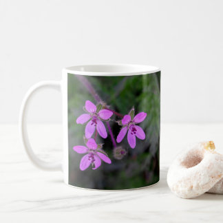 Red Stem Filaree Flowers Mug