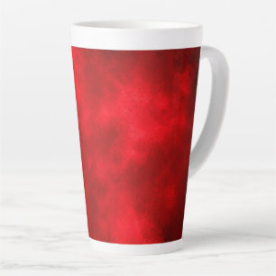 red storm cloud latte mug