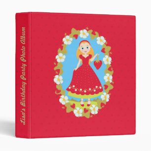 Red Strawberry Binder