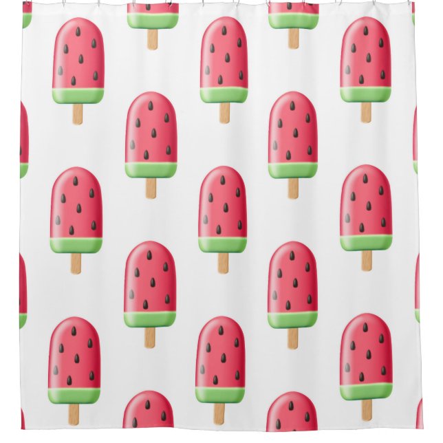 Red Strawberry Ice Cream Pattern (Front)