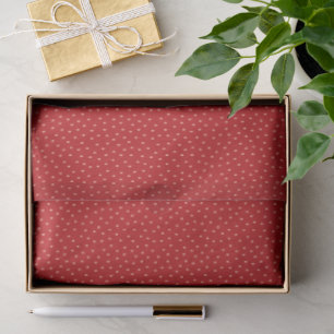 Red Strawberry Seed Tissue Paper