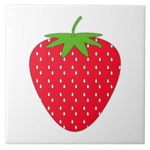 Red Strawberry. Tile