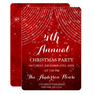annual party invitation