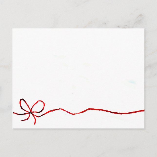 Red String of Fate 2024 Postcard (Front)