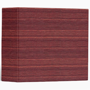 red stripe fabric textiled binder