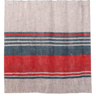 Red Stripe Linen: Knitwear Texture