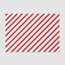 Red Stripe Tissue Paper