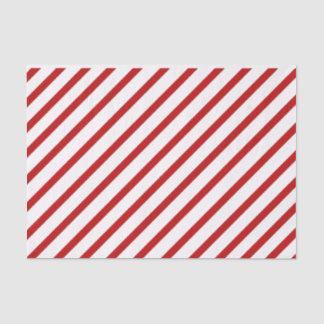 Red Stripe Tissue Paper